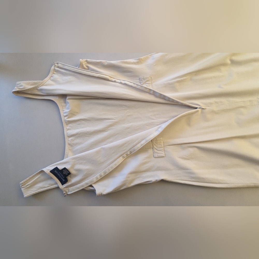 Vintage Ann Taylor Women's Stretch Classic Mini Sleeveless Belted Dress. Size 2P - Picture 7 of 11